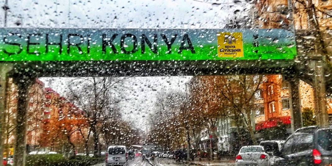 Konya’ya sonbahar geliyor! Hem yağış var hem de sıcaklıklar düşüyor 2